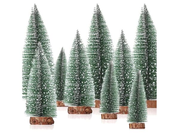 CHOINKI MINI ZESTAW 7SZT 3x 9,5CM 4x 6,5CM