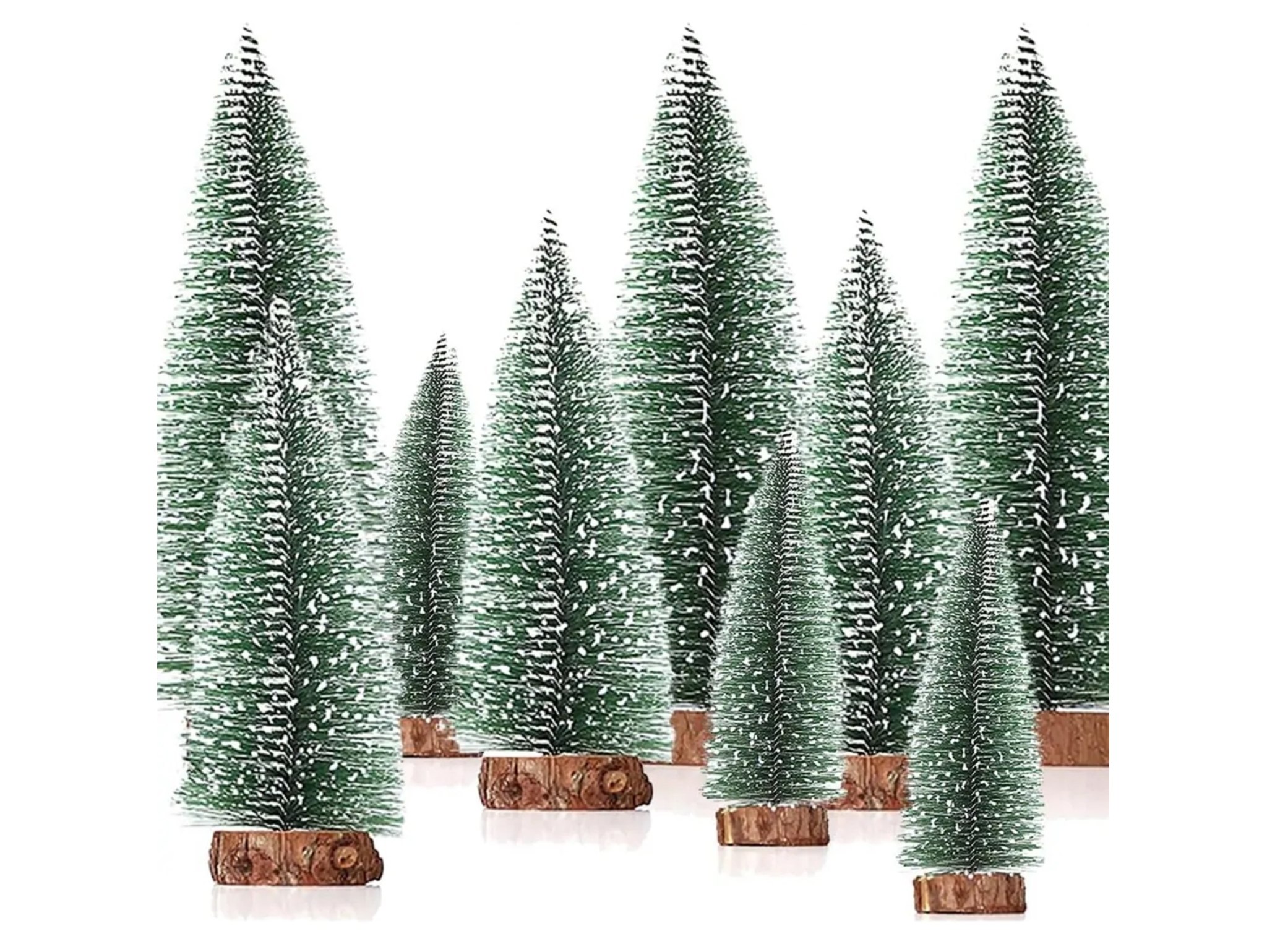 CHOINKI MINI ZESTAW 7SZT 3x 9,5CM 4x 6,5CM