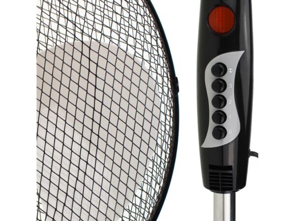 ESPERANZA WENTYLATOR WIATRAK 16'' STOJĄCY HURRICANE CZARNO-SZARY II GATUNEK