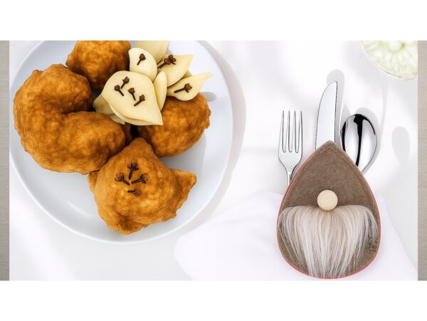 ETUI NA SZTUĆCE FILC ŚWIĘTA MIKOŁAJ 10SZT