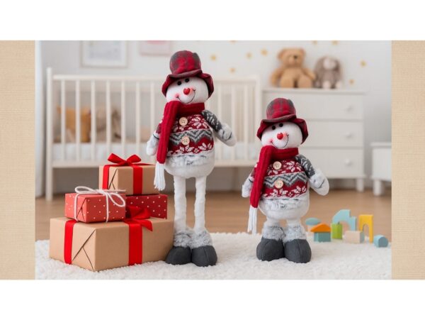 FIGURKA ŚWIĄTECZNA 62CM - bałwan