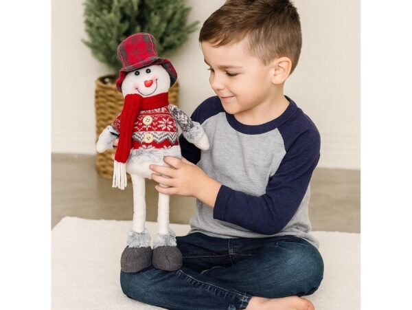 FIGURKA ŚWIĄTECZNA 62CM - bałwan