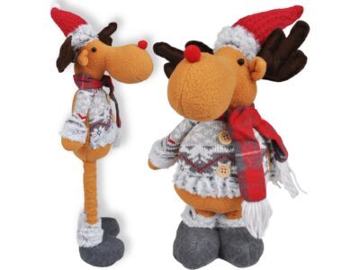 FIGURKA ŚWIĄTECZNA 62CM - renifer