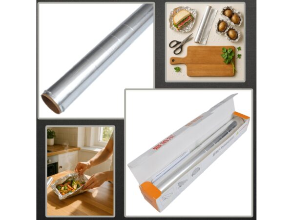 FOLIA ALUMINIOWA 30CMx10M GRUBA GASTRONOMICZNA