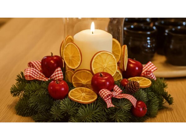 GAŁĄZKA SZTUCZNA ŚWIERKOWA 23CM ZESTAW 12SZT