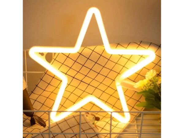 GWIAZDA LED NA CZUBEK CHOINKI OKNO ŚCIANĘ 27CM