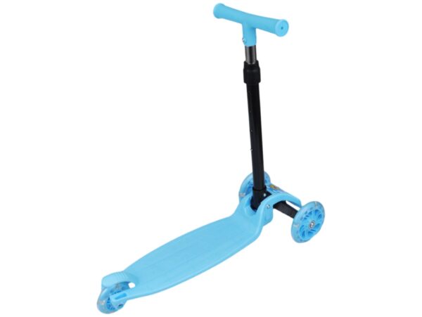 HULAJNOGA SKŁADANA 3 KOŁA - niebieski