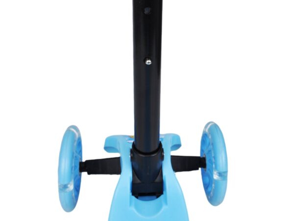 HULAJNOGA SKŁADANA 3 KOŁA - niebieski