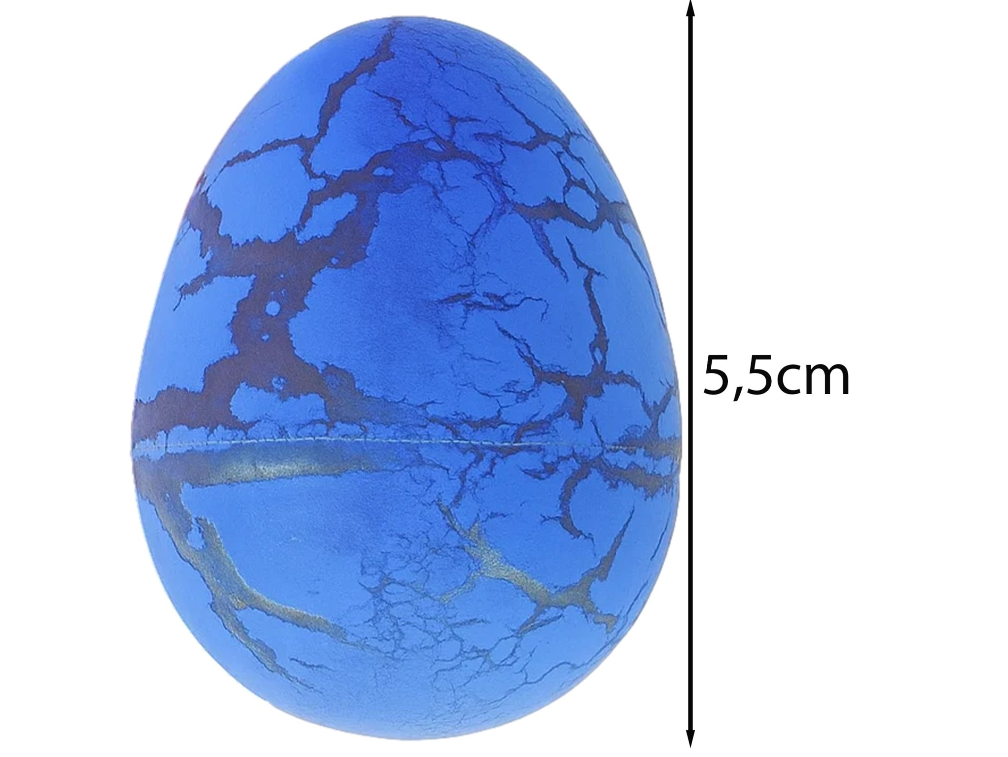 JAJKO ROSNĄCEGO DINOZAURA 5,5CM - niebieski