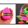 JAJKO ROSNĄCEGO DINOZAURA 5,5CM - różowy