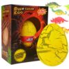 JAJKO ROSNĄCEGO DINOZAURA 5,5CM - żółty
