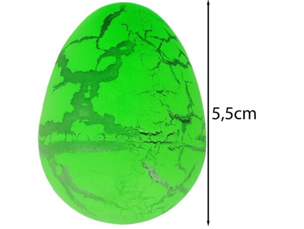 JAJKO ROSNĄCEGO DINOZAURA 5,5CM - zielony