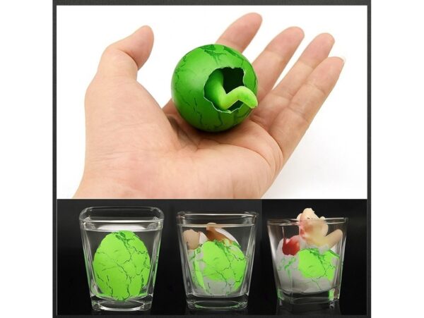 JAJKO ROSNĄCEGO DINOZAURA 5,5CM - zielony