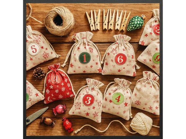 KALENDARZ ADWENTOWY DIY WORECZKI