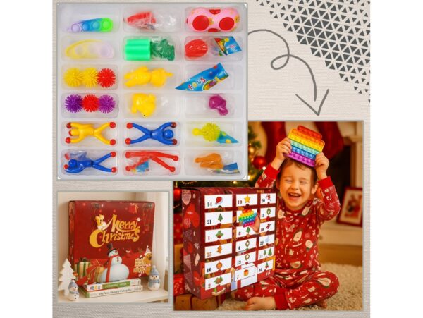 KALENDARZ ADWENTOWY ZABAWKI