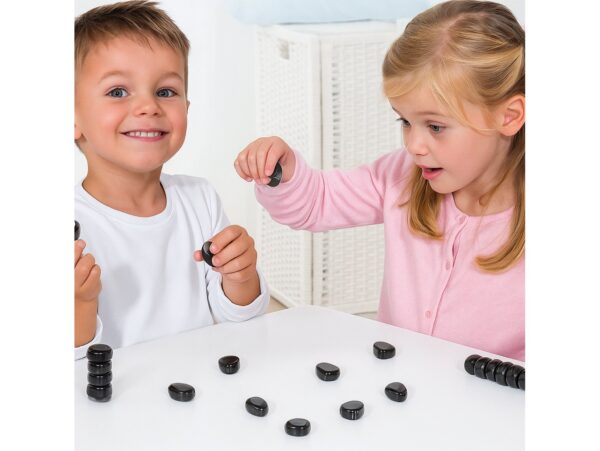 KAMIENIE KAMYCZKI SZACHY MAGNETYCZNE GRA 30 KAMYCZKÓW