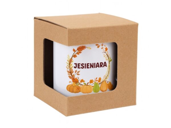 KUBEK DO SUBLIMACJI 330ML BIAŁY - jesieniara