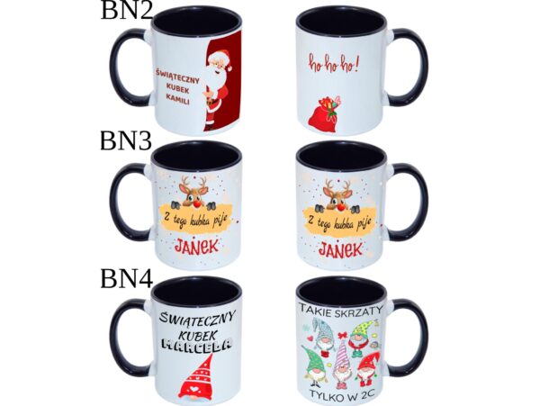 KUBEK DO SUBLIMACJI 330ML CZARNY UCHWYT