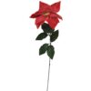 KWIAT GWIAZDA BETLEJEMSKA POINSECJA POJEDYNCZA 65CM - czerwony cieniowany