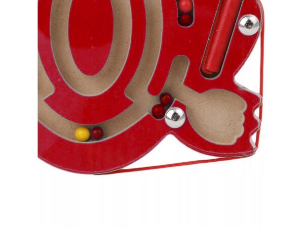 LABIRYNT MAGNETYCZNY GRA ZRĘCZNOŚCIOWA - żaba czerwona