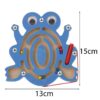 LABIRYNT MAGNETYCZNY GRA ZRĘCZNOŚCIOWA - żaba niebieska