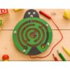 LABIRYNT MAGNETYCZNY GRA ZRĘCZNOŚCIOWA - biedronka zielona