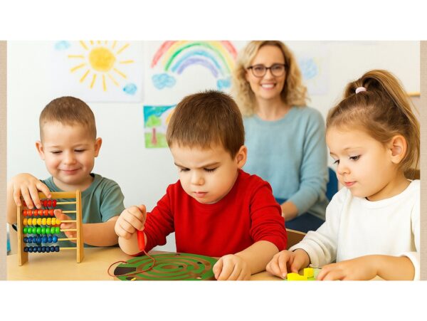 LABIRYNT MAGNETYCZNY GRA ZRĘCZNOŚCIOWA - biedronka zielona