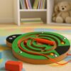 LABIRYNT MAGNETYCZNY GRA ZRĘCZNOŚCIOWA - biedronka zielona
