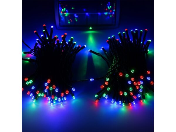 LAMPKI CHOINKOWE WEWNĘTRZNE 200 LED 8 TRYBÓW
