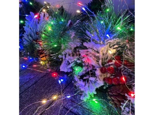 LAMPKI DRUCIKI 20 LED - multikolor