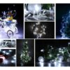 LAMPKI DRUCIKI 50 LED - biały zimny