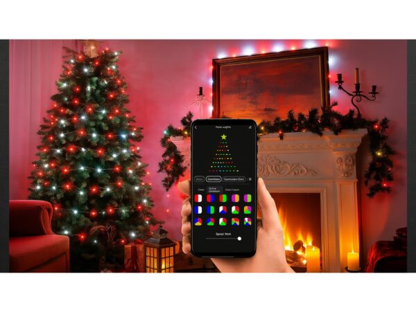 LAMPKI INTELIGENTNE 150 LED USB APP BLUETOOTH