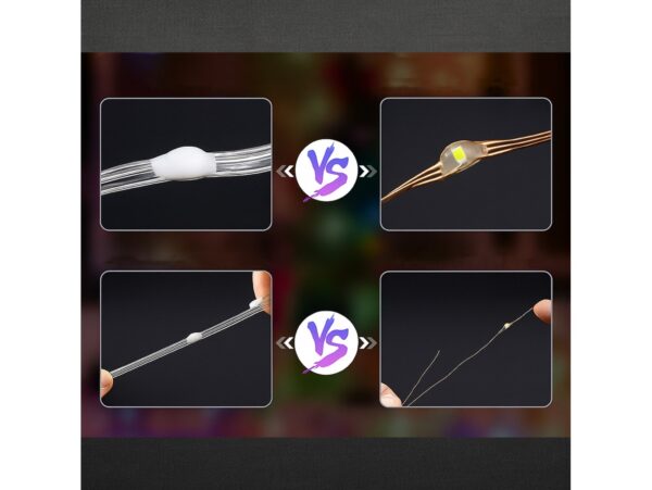 LAMPKI INTELIGENTNE 150 LED USB APP BLUETOOTH