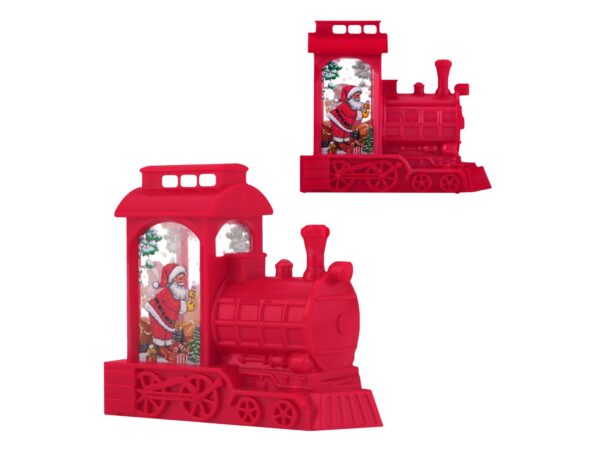 LOKOMOTYWA LED ŚWIĄTECZNA 9,6CM