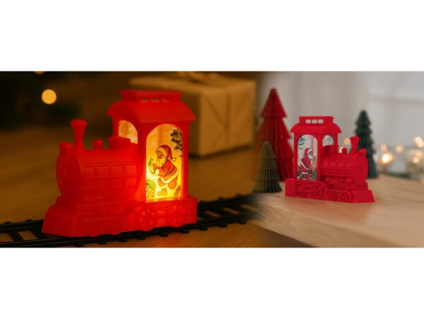 LOKOMOTYWA LED ŚWIĄTECZNA 9,6CM