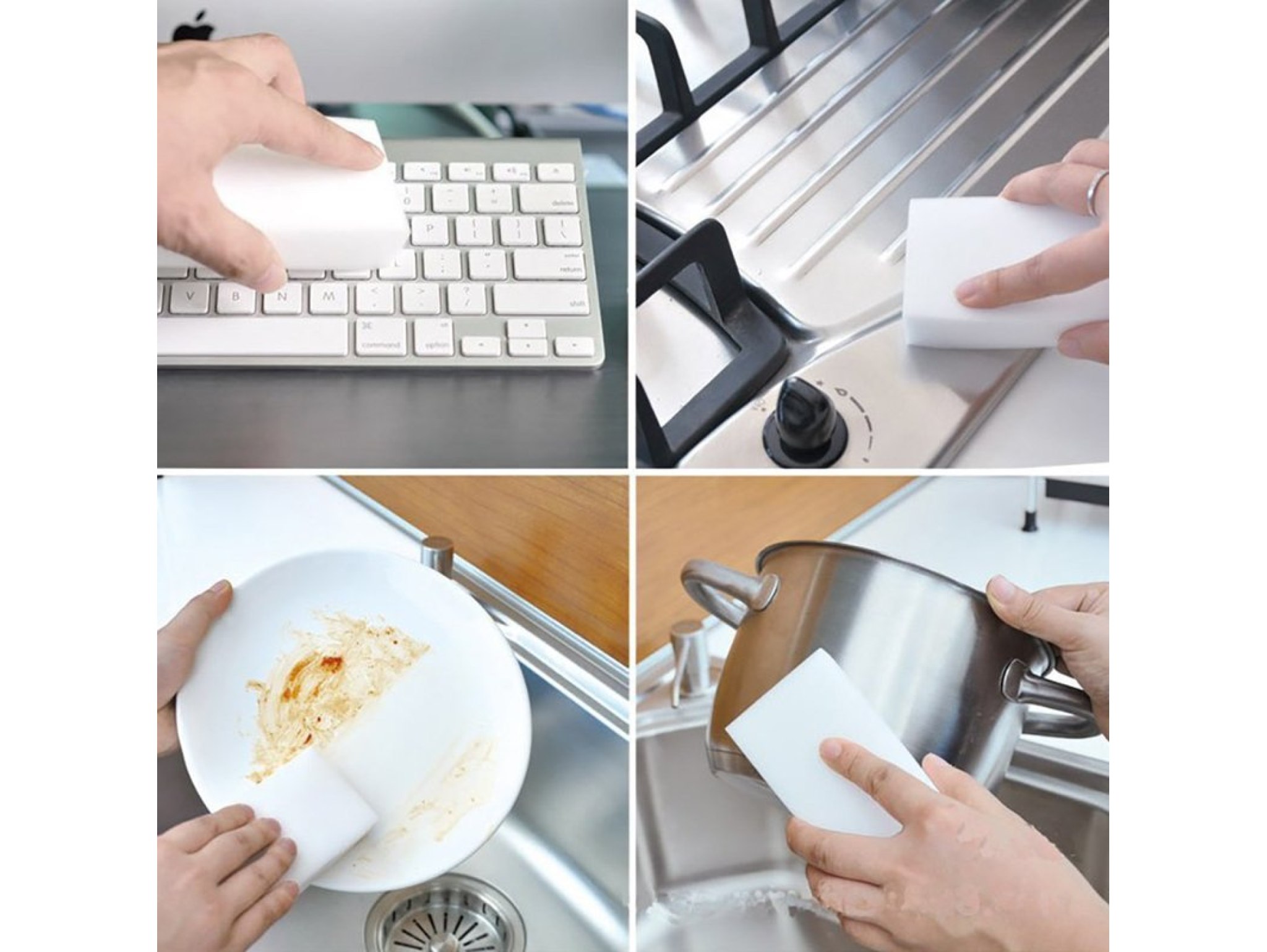 MAGICZNA GĄBKA 10x6x2 10szt