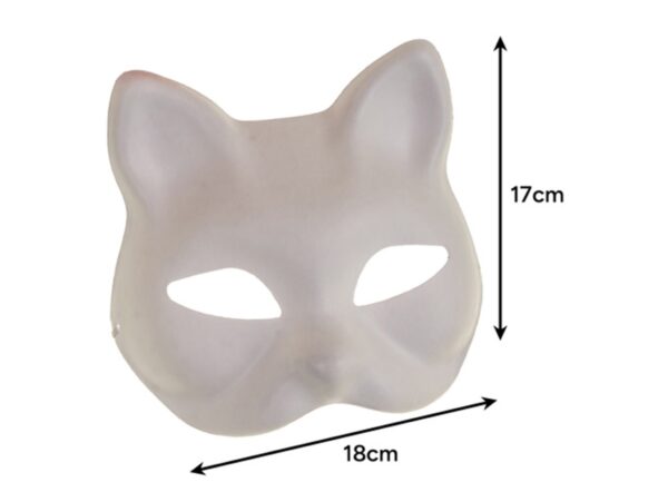 MASKA KOTA DIY 6SZT AKCESORIA