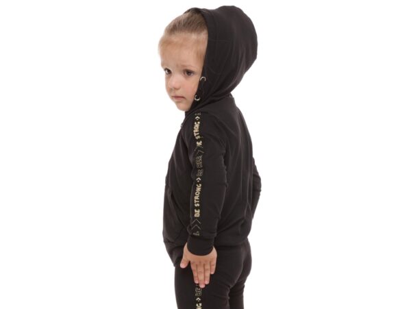 MORAJ BLUZA DZIEWCZĘCA - czarny 122-128