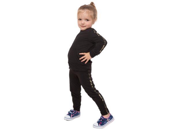 MORAJ BLUZA DZIEWCZĘCA - czarny 122-128