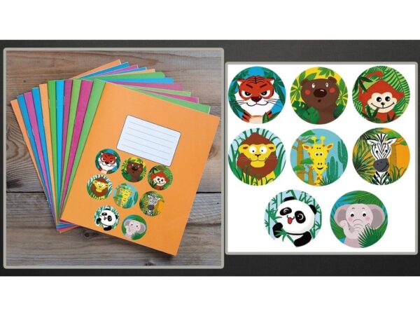 NAKLEJKI MOTYWACYJNE ROLKA 500SZT