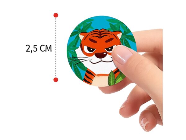 NAKLEJKI MOTYWACYJNE ROLKA 500SZT