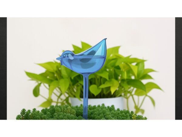 NAWADNIACZ DO KWIATÓW DONICZEK PTASZEK - niebieski