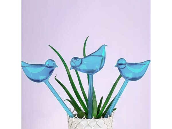 NAWADNIACZ DO KWIATÓW DONICZEK PTASZEK - niebieski