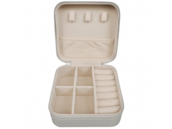 ORGANIZER NA BIŻUTERIE - jasny szary