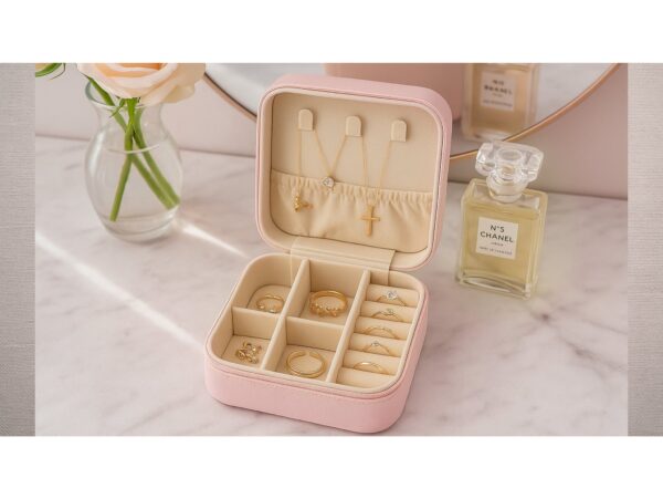 ORGANIZER NA BIŻUTERIE - różowy