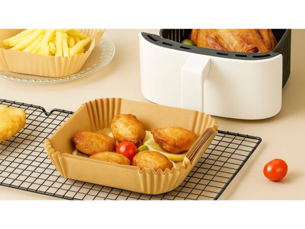 PAPIER DO FRYTKOWNICY AIR FRYER - 16cm 50szt