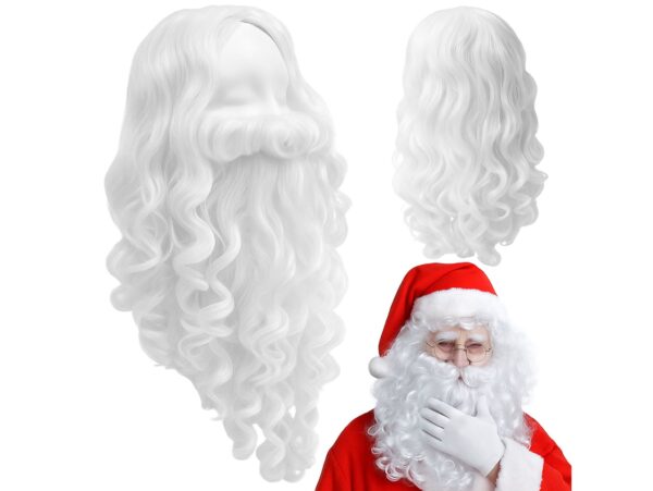 PERUKA MIKOŁAJA WŁOSY BRODA