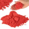 PIASEK KINETYCZNY PIASKOLINA 1KG ZAPAS - czerwony