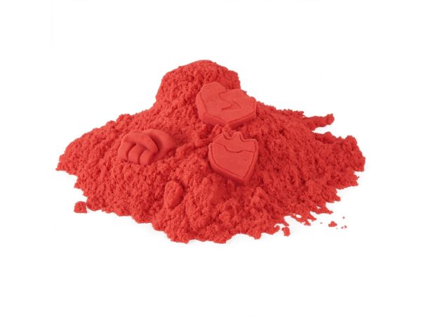 PIASEK KINETYCZNY PIASKOLINA 1KG ZAPAS - czerwony