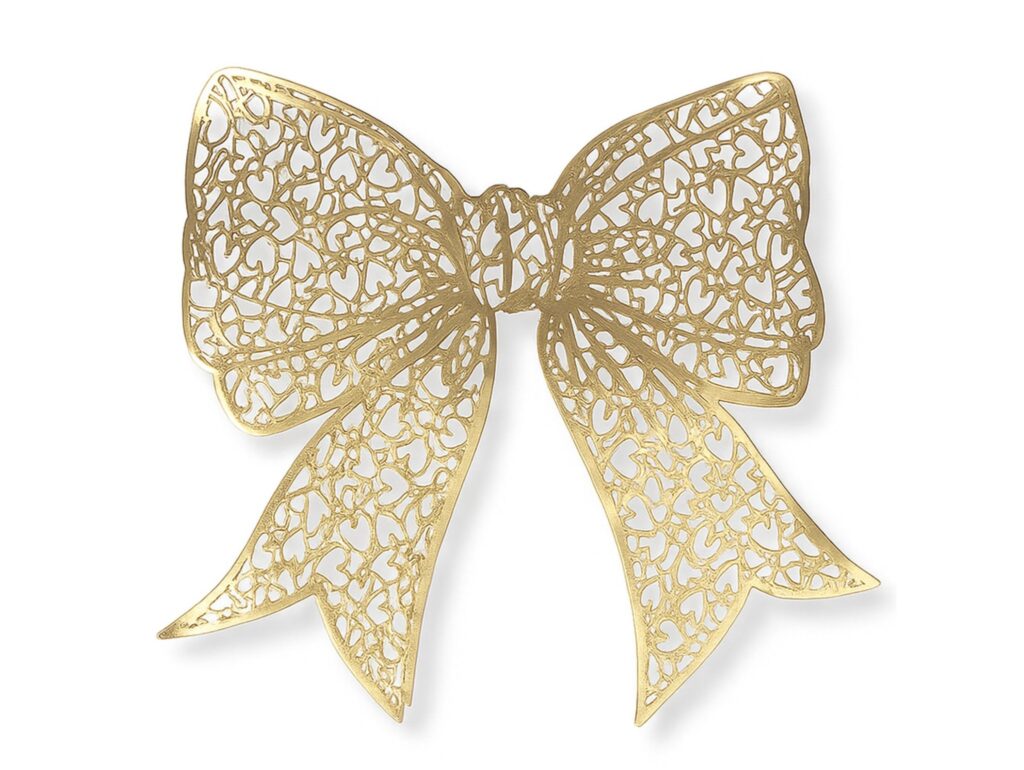 PODKŁADKA NA STÓŁ MATA KOKARDA 38x35 - złoty